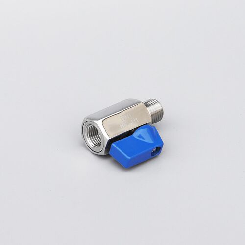 304不锈钢内外丝迷你球阀宝塔微型双外丝小阀门开关6/4分1寸dn15