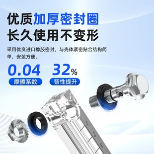 亚克力液位计XYW-50尺水箱水位计油箱油位计液压玻璃管显示器