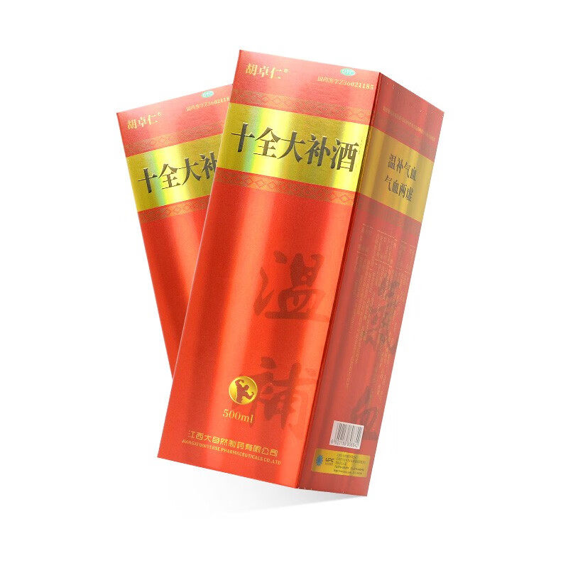 [胡卓仁]十全大补酒500ml*1瓶/盒图片