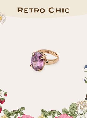 【毛晓彤同款】RC Retro Chic意大利复古时尚首饰 香水葡萄戒指