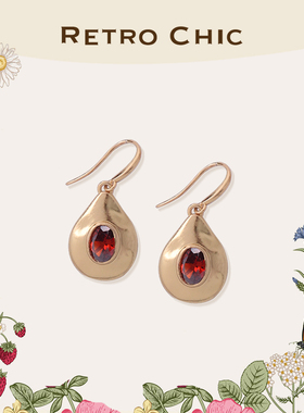【女神礼物】RC RC Retro Chic意大利复古时尚 无花果耳环三色