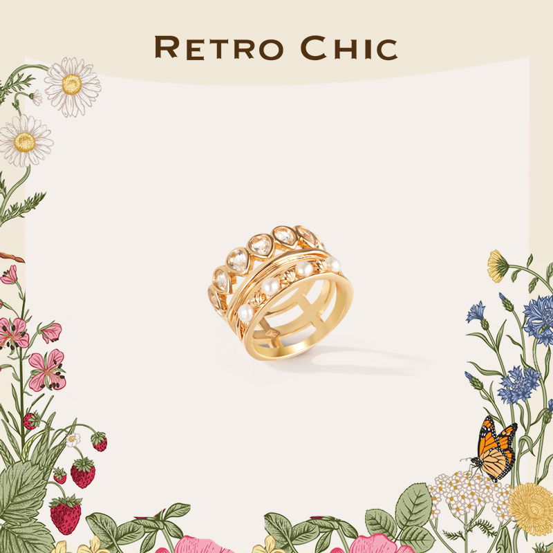 RCRetroChi风铃戒指女高级感