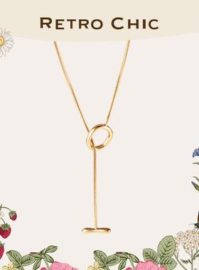 【新年礼物】RC Retro Chic意大利复古时尚首饰 藤蔓圆环蛇骨链