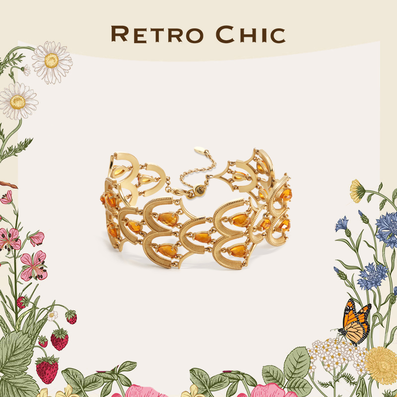 RCRetroChic太阳花手链高级感