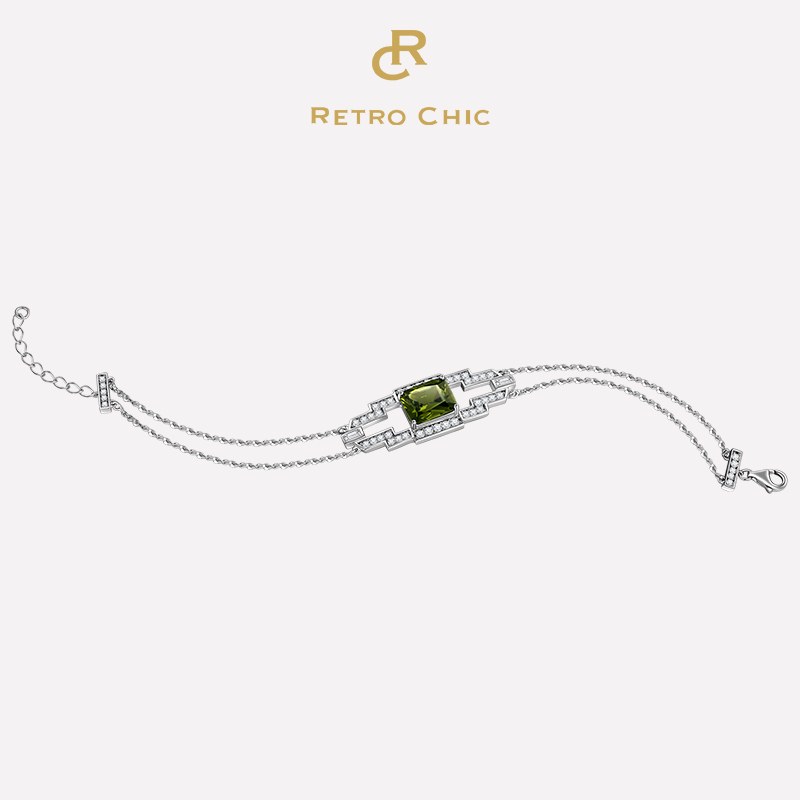 RetroChic复古时尚转角手链