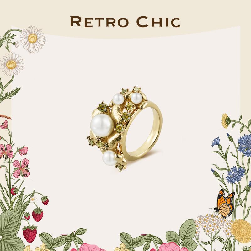 RCRetroChic伊甸园繁花戒指女