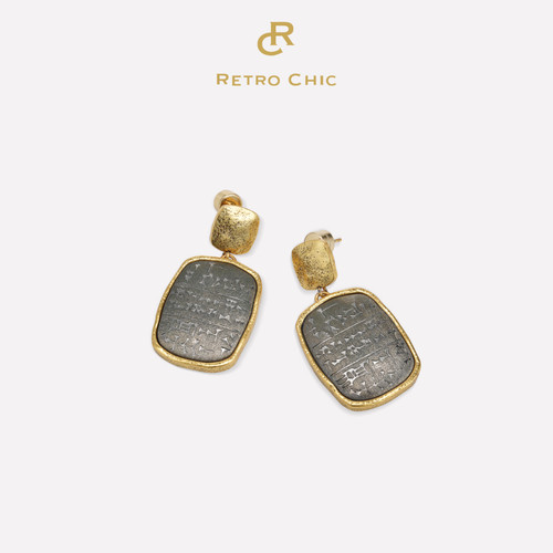 RCRetroChic苏美契文耳环轻奢