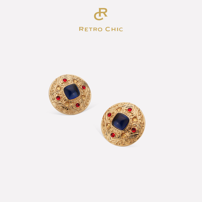 RetroChic拜占庭皇后耳钉