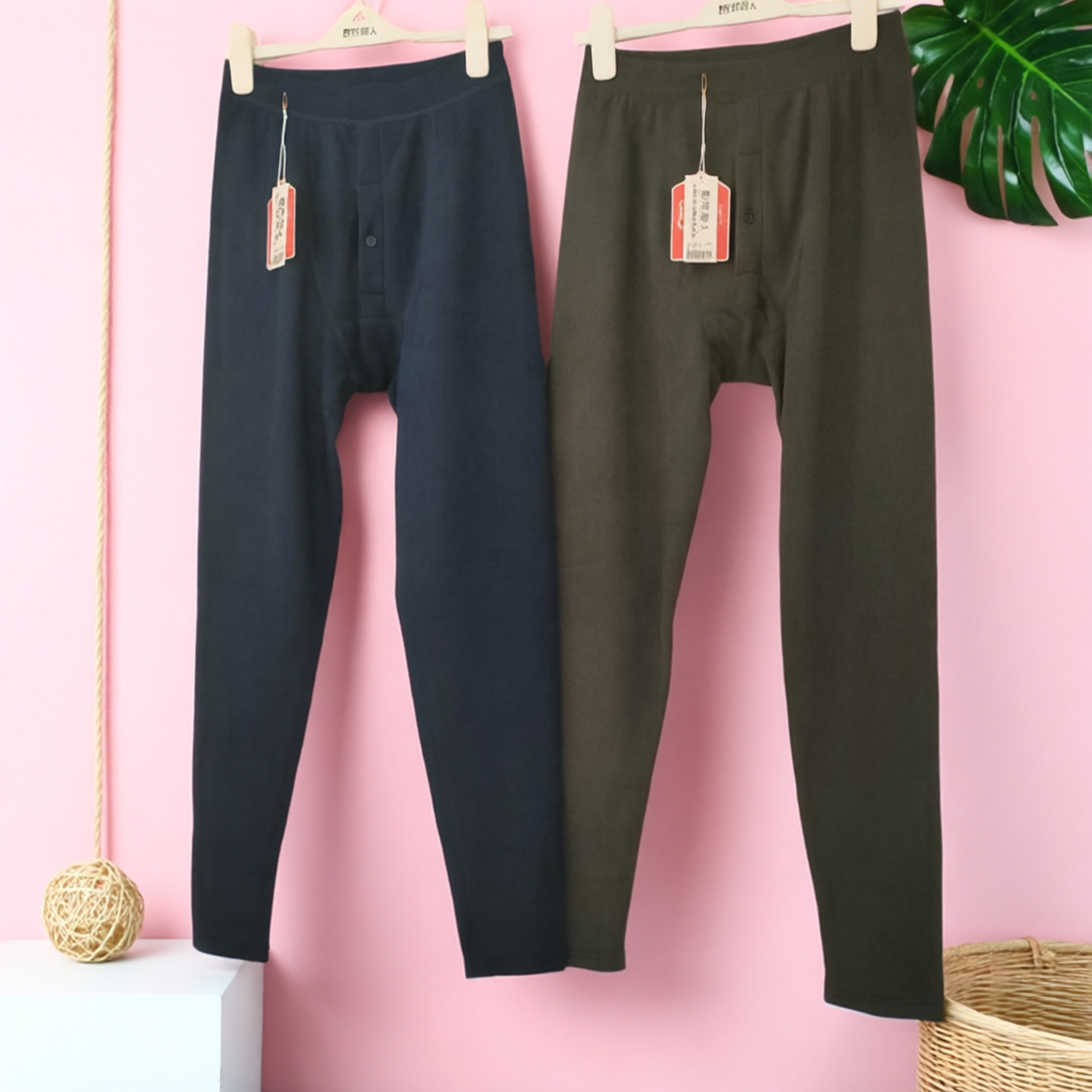 都市丽人男士秋冬新款保暖套装