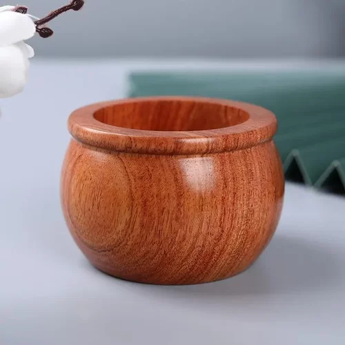 花梨木聚宝盆创意家居办公桌摆件