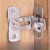 免打孔90度仓谷门扣直角锁推拉门锁插销房门门扣移门锁扣搭扣门栓