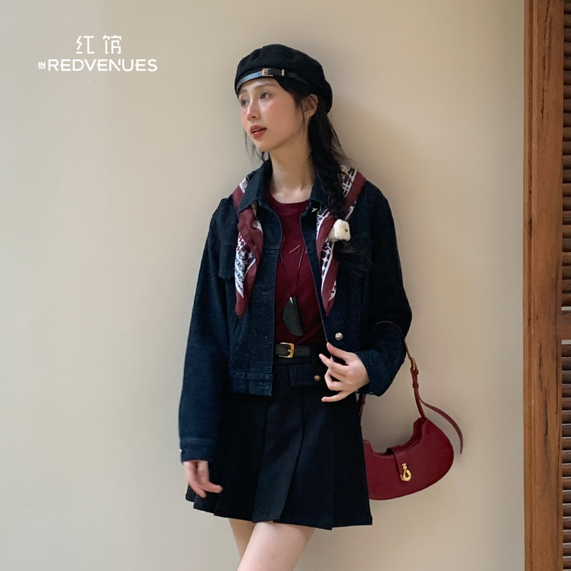 新款韩版上衣inRedvenues小众