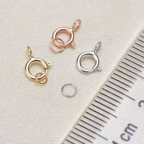 手链项链扣18K金弹簧扣