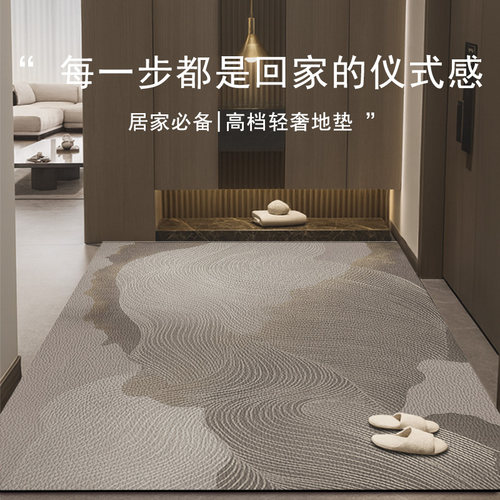 进门脚垫皮革入户门地垫防滑门口pvc可擦免洗可裁剪家用玄关地毯