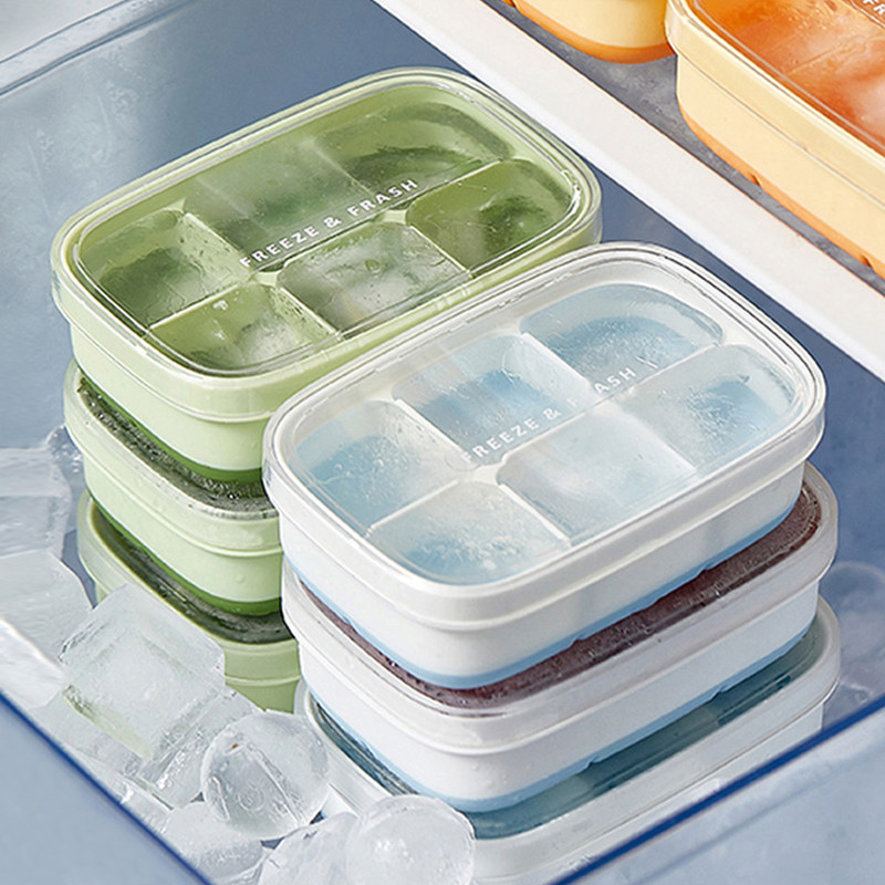 冰块模具家用食品级迷你小冰格硅胶软自制冰块神器冰箱制冰盒磨具