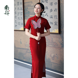 敬酒服新娘回门服红色裙子订婚礼服旗袍秀禾服 南舟记中式 朱颜
