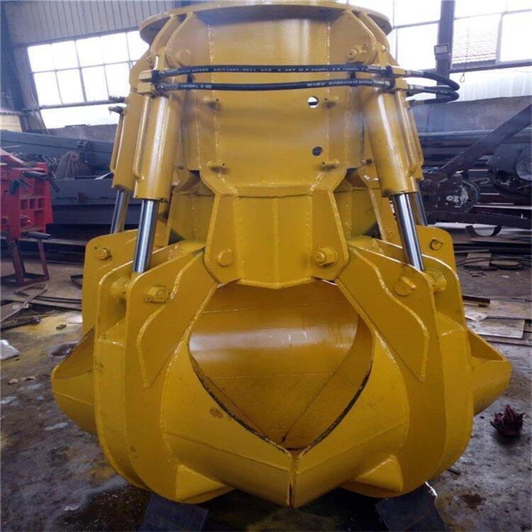 现货出售智能抓斗 煤炭垃圾处理站用单双梁行车配件花瓣型抓斗