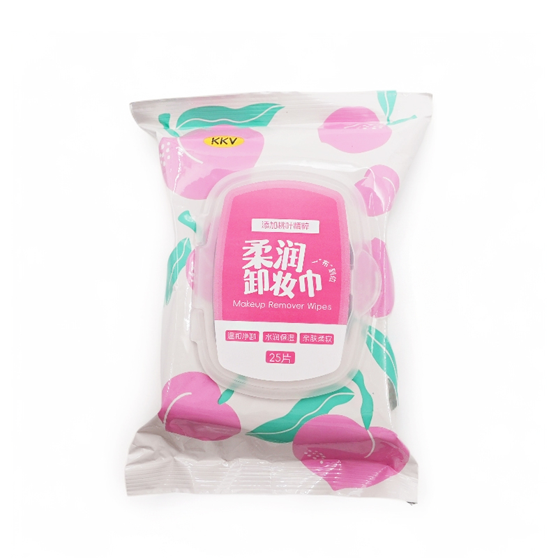 KKV正品柔润清透净颜眼唇卸妆巾