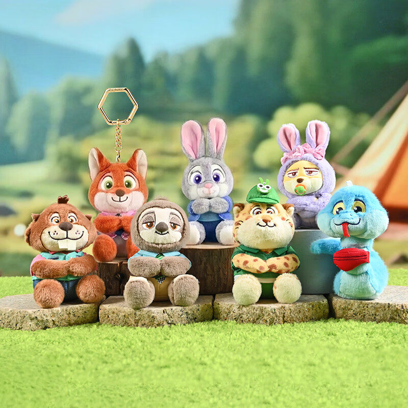 KKV正品疯狂动物城2疯狂假日系列毛绒挂件电影周边公仔情侣钥匙扣,模玩/动漫/周边/娃圈三坑/桌游,动漫挂件/文具,淘宝优惠券,粉丝福利购,淘宝优惠卷