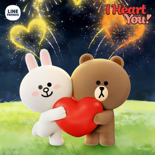 linefriends我喜欢你系列盲盒