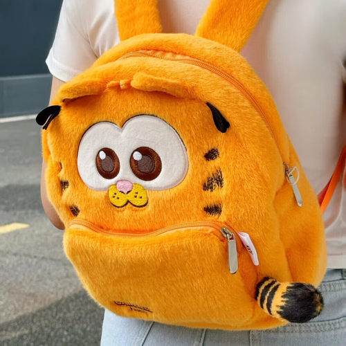 KKV加菲猫家族毛绒双肩包