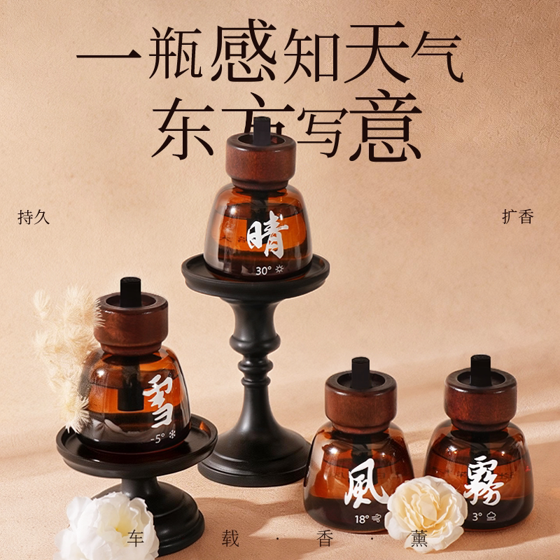 闻了了天气瓶系列车载香薰图片