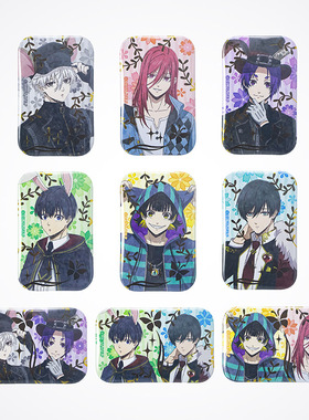 KKV正品Muzzle蓝色监狱Flower PACK系列盲抽徽章动漫周边收藏谷子