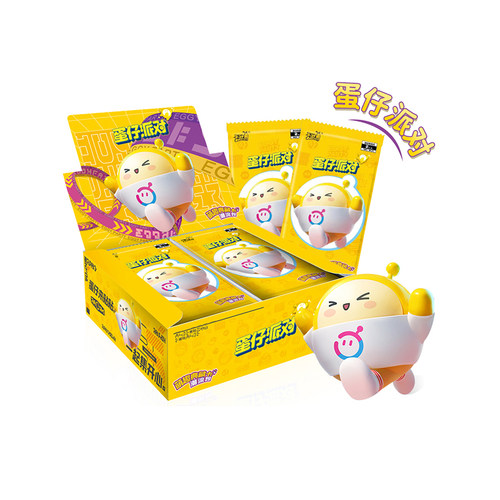 KKV卡游蛋仔派对拼装橡皮公仔