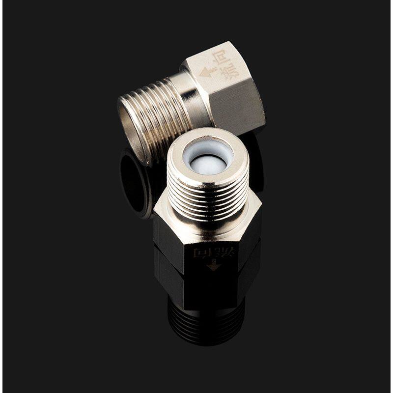 单向止回阀卫生间水管马桶防反水回水4分止逆阀热水器水表逆止阀