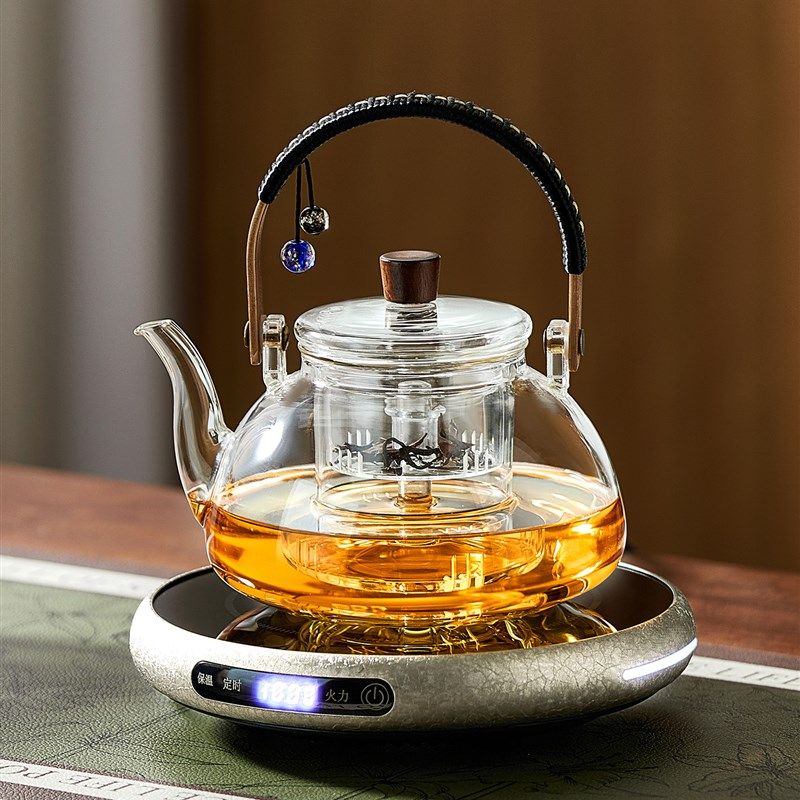 精选忆壶茶电陶炉煮茶壶套装耐高温玻璃茶壶烧水泡茶家用2025新款,餐饮具,茶壶,淘宝优惠券,粉丝福利购,淘宝优惠卷