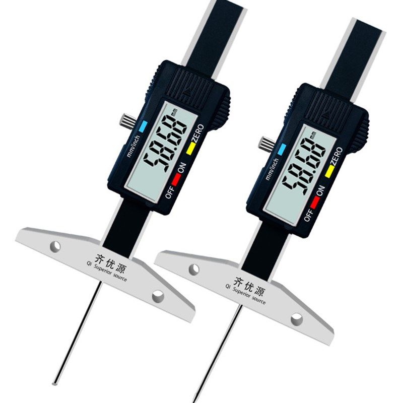 精选齐优源数显细杆深度尺深小孔电子深度尺平头尖头0-50-100-150,五金/工具,电子数显卡尺,淘宝优惠券,粉丝福利购,淘宝优惠卷