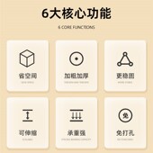 精选顶天立地置衣架卧室挂衣架落地衣帽间衣架开放式 简易金属衣柜