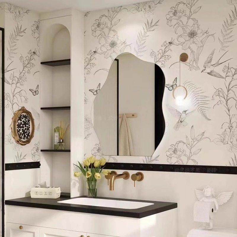 新中式国风瓷砖600x1200墙砖地砖厨房卫生间墙砖400x800花砖60x60