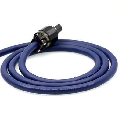 瑞士高芬Gotham发烧音响电源线5.5方美标/港式英标胆机功放连接线