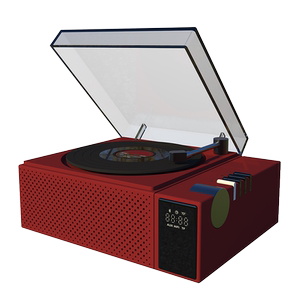 时光机蓝牙音响复古高音质无线音箱小型黑胶氛围感开学生日礼物男