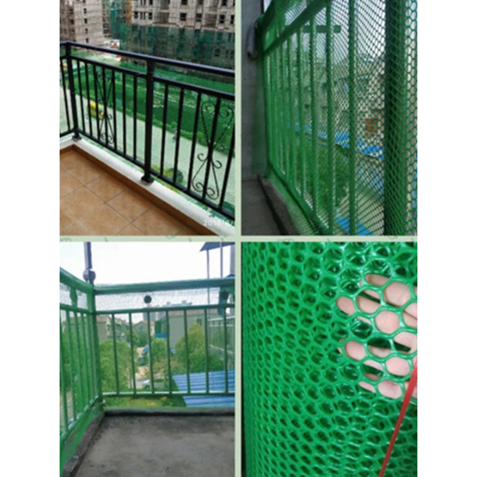阳台防护网防掉东西网防盗窗垫网封窗户猫咪防护网小孔塑料网格片