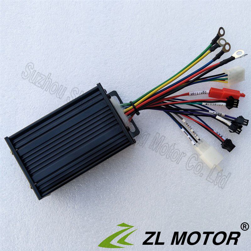 正弦波控制器36V48V 350W 6管 电动车控制器 电车改装