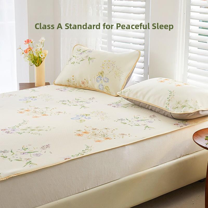 爱a级母婴级冰丝垫和贴合床单，可水洗和可机洗软垫，夏季2025新