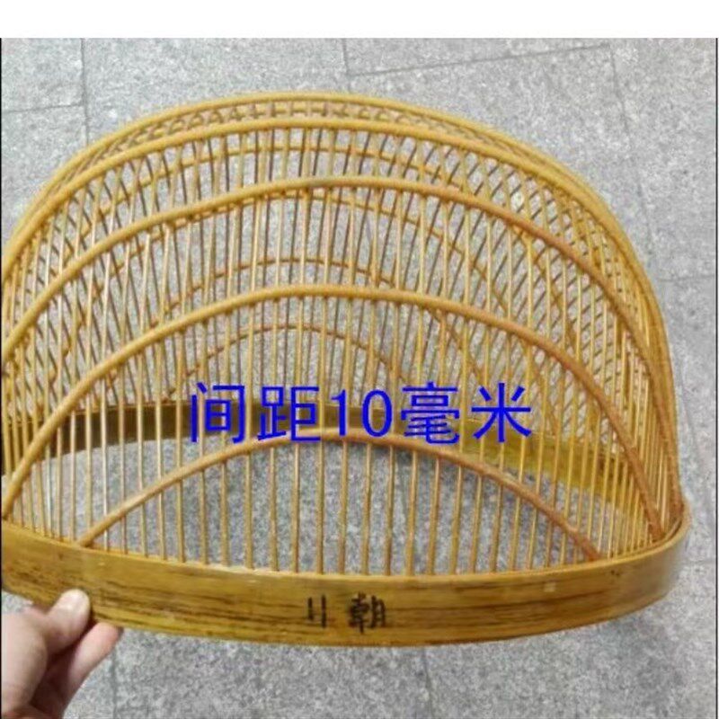 鱼筛分拣各种鱼苗竹篾筛选分级纯手工圆形耐用筛渔竹制分类筛子