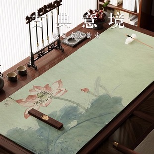 新中式书法毛毡垫文房四宝书桌用品学生毛笔字垫布练习软笔羊毛毡