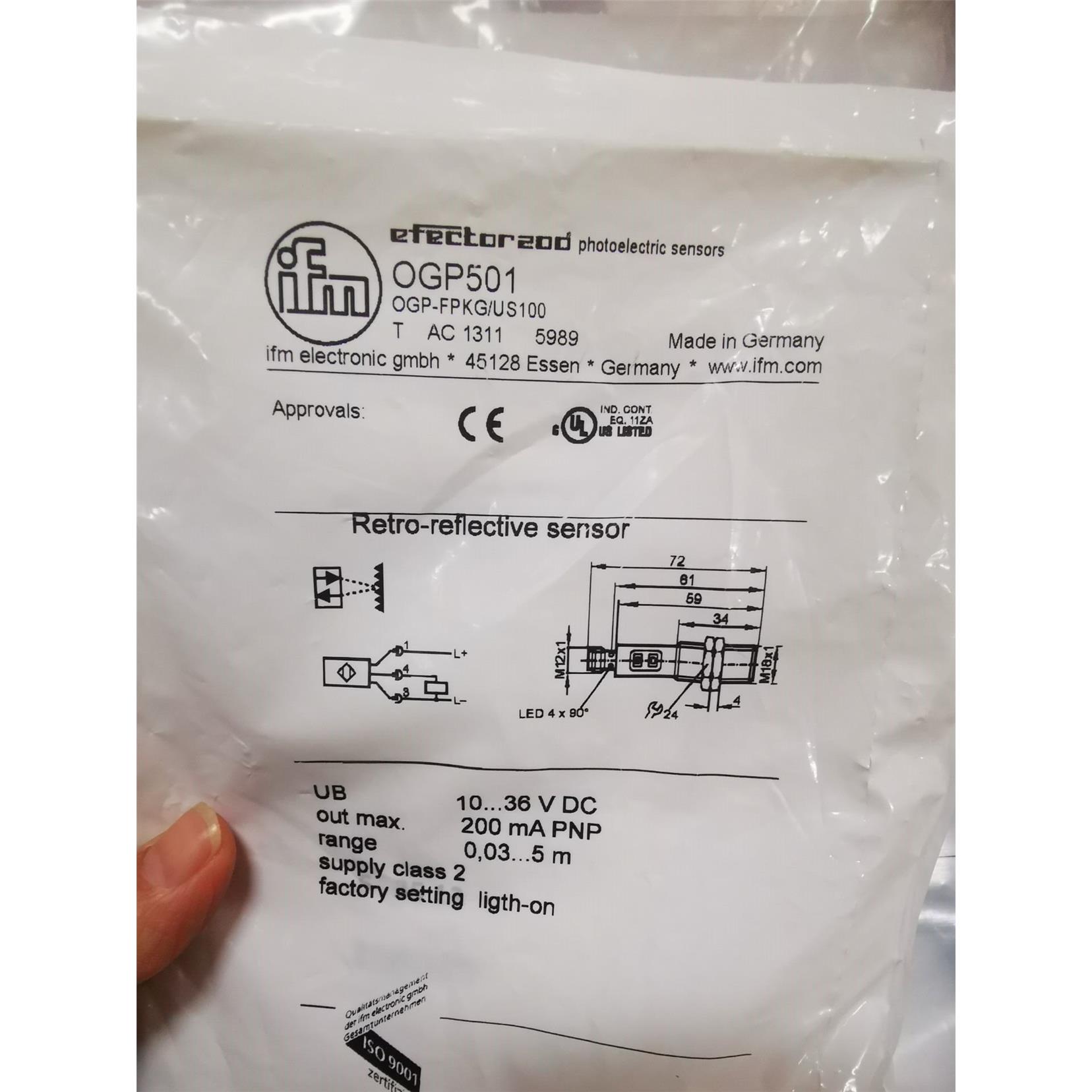 议价IFM易福门光电传器OGP501 OGT500 0GP501