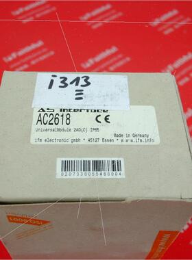 议价IFM AC2618 易福门门AS-Interface通用模块  2AOC) IP65