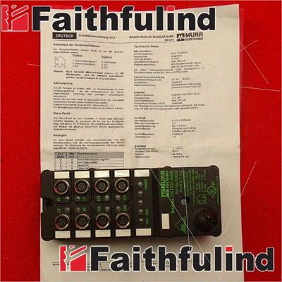 议价Murr Elektronik 55634 穆尔扩展模块 MASI65 DI4 DO4 8xM8