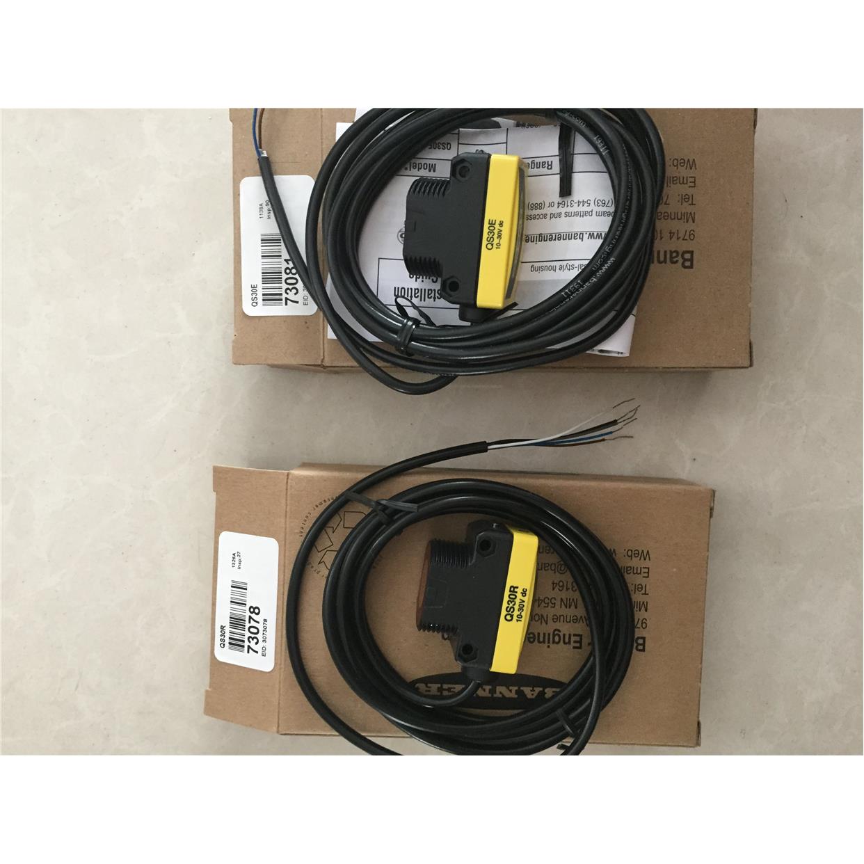 议价 QS30E QS30R 邦纳BANNER对射传器