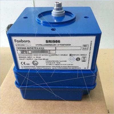 议价ECKARDT阀门定位器SRI986-BIDS7EAANA产地法国FOXBORO