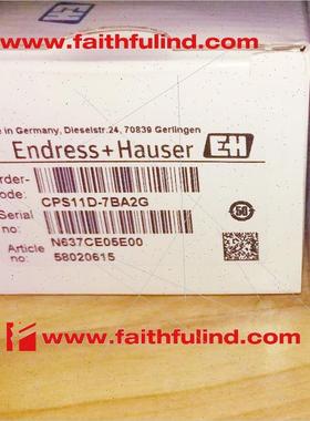 议价E+H CPS11D-7BA2G 恩德斯豪斯数字式pH电极传器 Orbisint