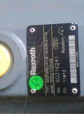 议价REXROTH/力士乐 A10VSO18DR/31R-PPA12N00 A7VO107HD1/63R-NZ