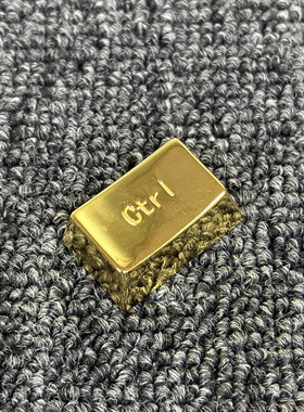 icek原创oem原厂高度纯铜镀键帽镀金定制