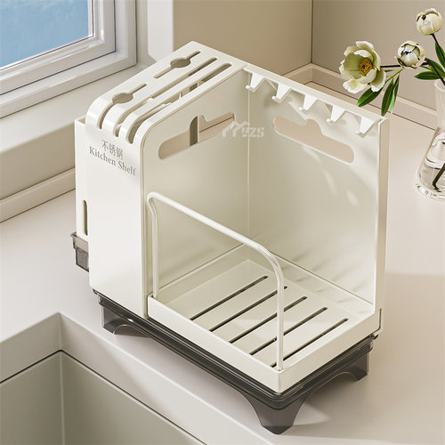 收纳架置物架子水槽不锈钢抹布架