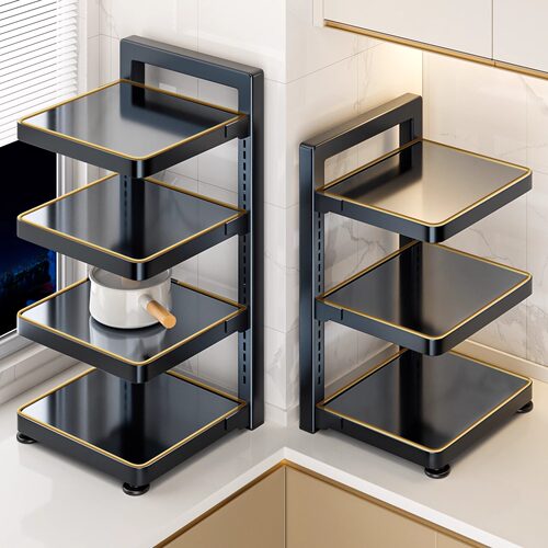 锅具收纳架水槽分层放锅架